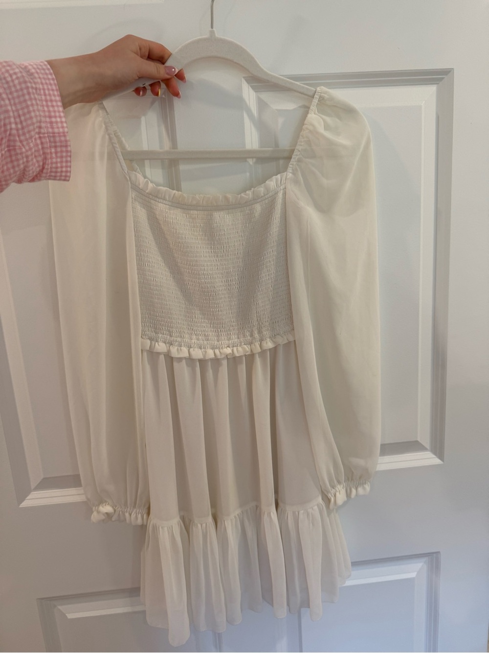 Aritzia Wilfred Ivory dress